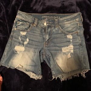 American Eagle midi shorts
